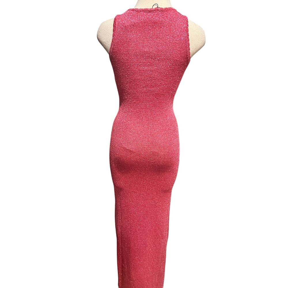 Princess Polly Tourista Maxi Dress Hot Pink Unlined Size  2 NWT - Picture 10 of 10